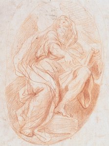 預言者バルーク 作： Francesco Trevisani